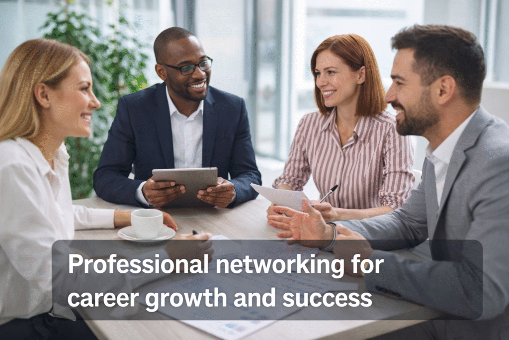 Professional networking for career growth and success